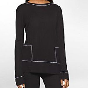 Calvin Klein CONTRAST STITCHING PULLOVER